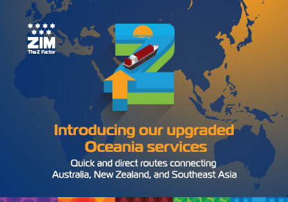 Introducing out upgraded Oceania services