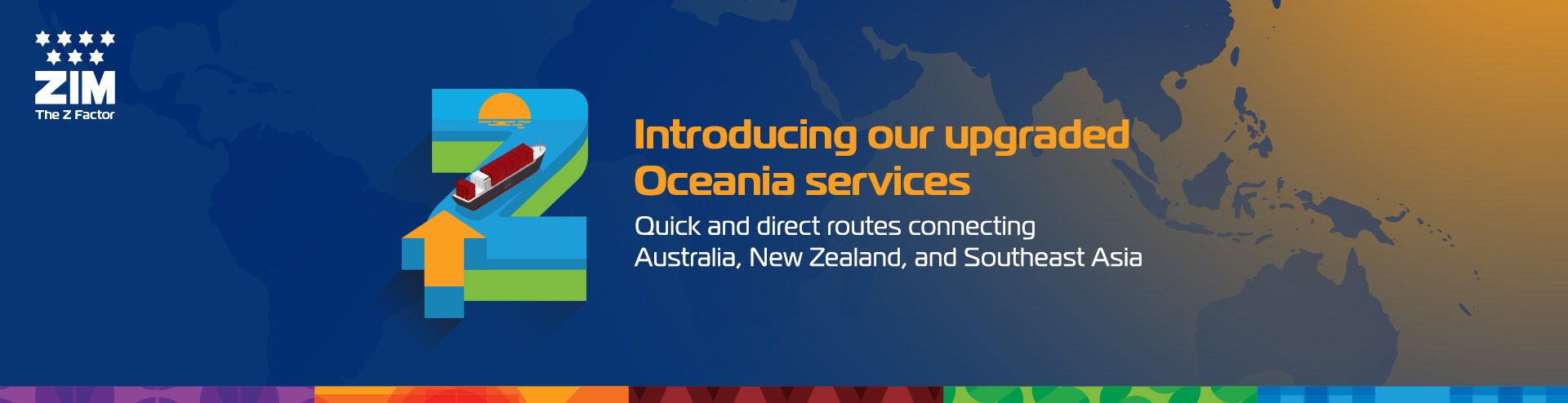 Introducing out upgraded Oceania services